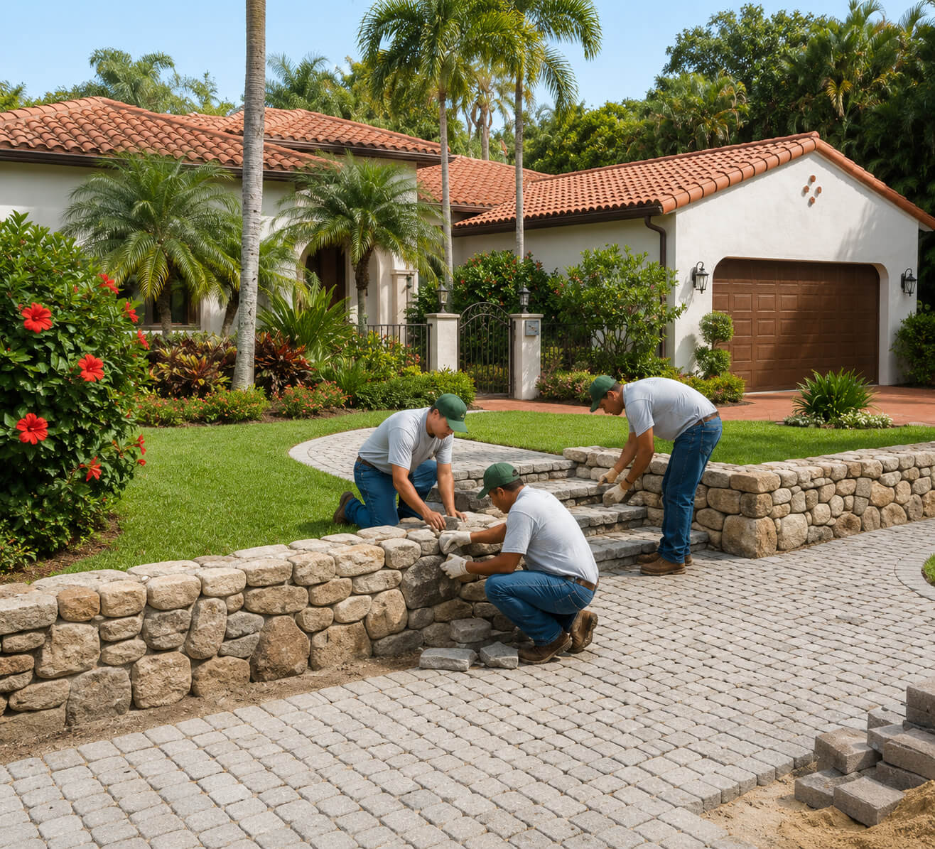 Stone Walls & Paving